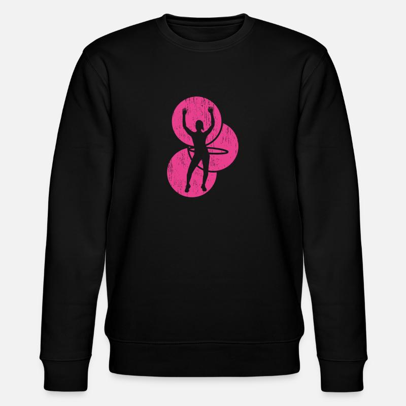Hula-Hoop - Stanley/Stella Unisex Bio-Sweatshirt CHANGER  - Schwarz