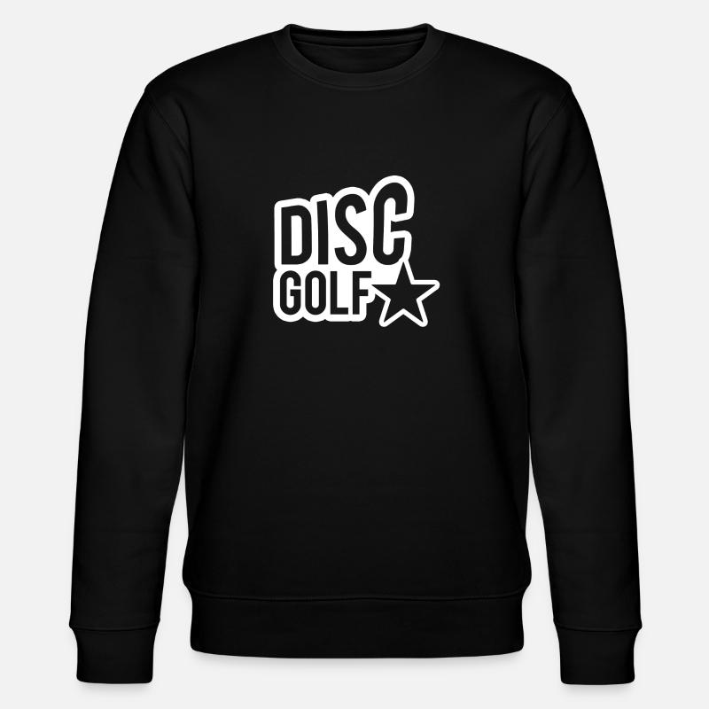discgolf - Stanley/Stella Unisex Bio-Sweatshirt CHANGER  - Schwarz