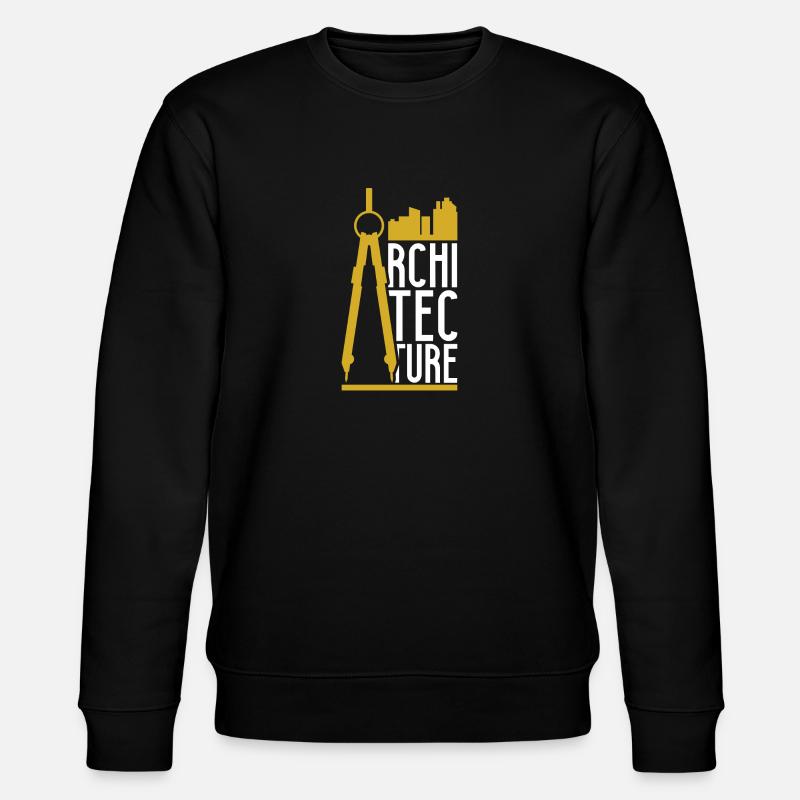 Architecture - Stanley/Stella CHANGER Unisex Organic Sweatshirt - black