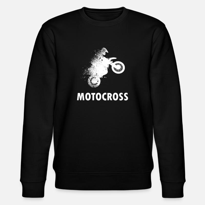 motocross - Sweat bio CHANGER Stanley/Stella Unisexe - noir