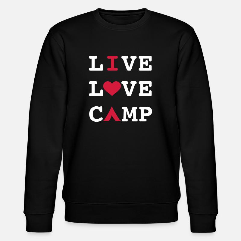 camping - Sweat bio CHANGER Stanley/Stella Unisexe - noir