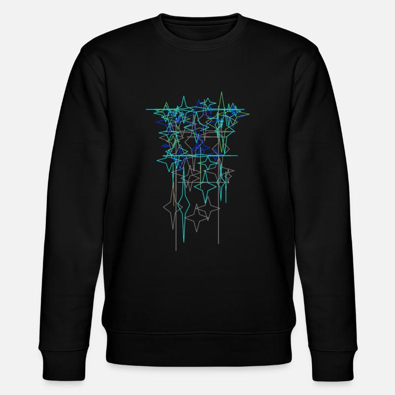 Futurism Structure - Stanley/Stella CHANGER Unisex Organic Sweatshirt - black