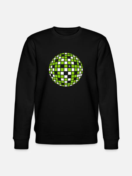 DISCO KUGEL - Stanley/Stella Unisex Bio-Sweatshirt CHANGER  - Schwarz