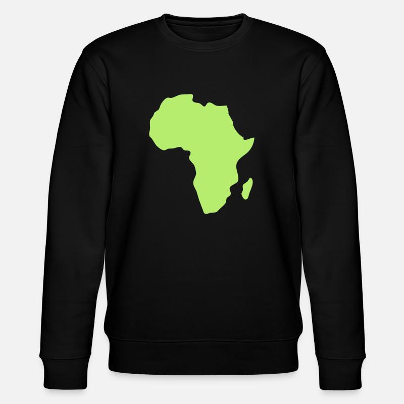 Africa - Stanley/Stella Unisex Bio-Sweatshirt CHANGER  - Schwarz