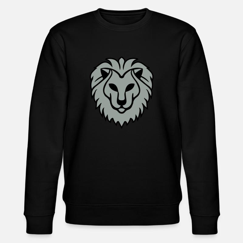 Lion - Stanley/Stella Unisex Bio-Sweatshirt CHANGER  - Schwarz