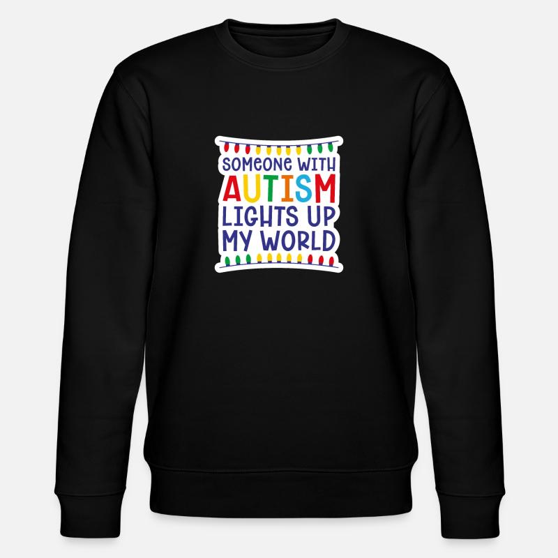 Autisme - Sweat bio CHANGER Stanley/Stella Unisexe - noir