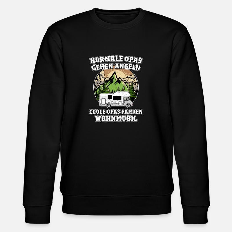 Motorhome - campeur cool - Sweat bio CHANGER Stanley/Stella Unisexe - noir