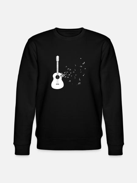 guitar - Stanley/Stella CHANGER Unisex Organic Sweatshirt - black