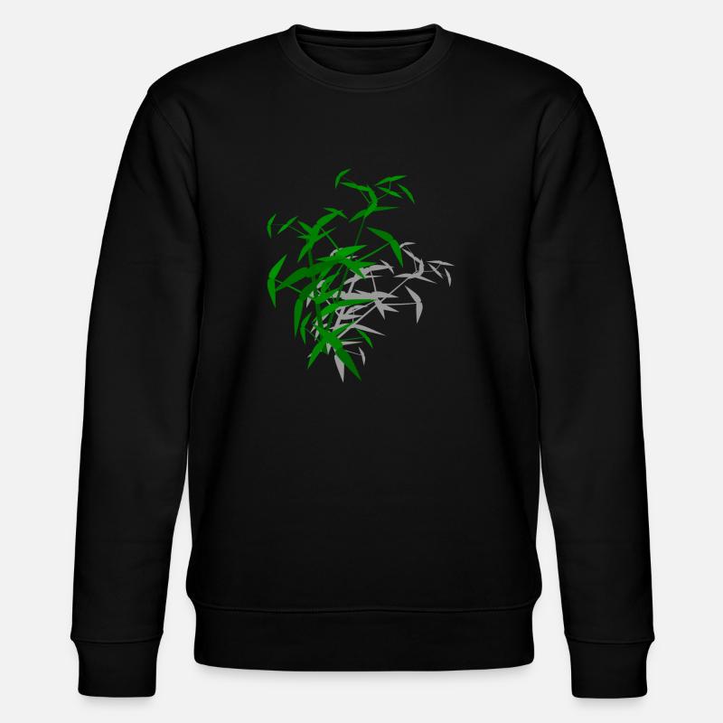 Bambou avec ombre - Sweat bio CHANGER Stanley/Stella Unisexe - noir