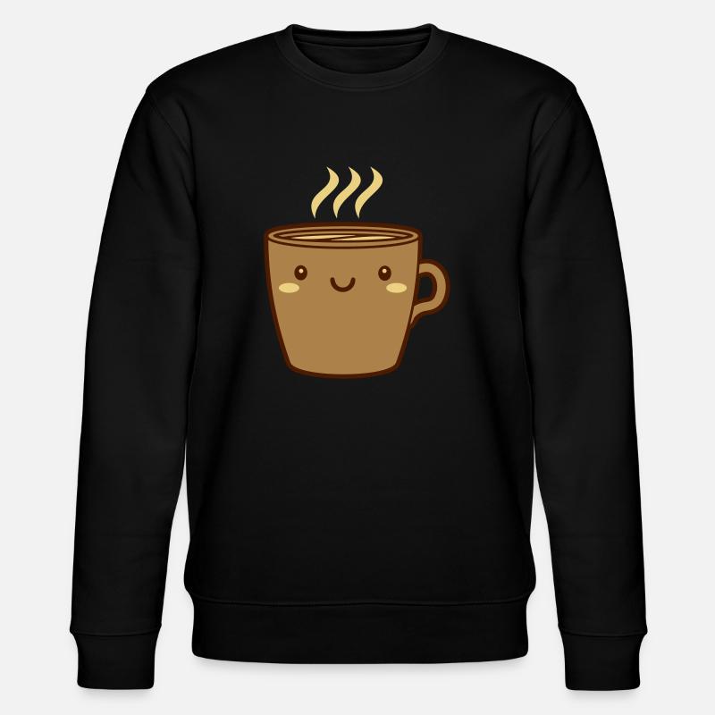 Mignon tasse de café - Sweat bio CHANGER Stanley/Stella Unisexe - noir