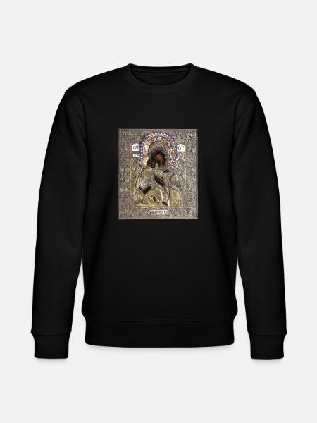 Icon. Orthodox icon - Stanley/Stella CHANGER Unisex Organic Sweatshirt - black