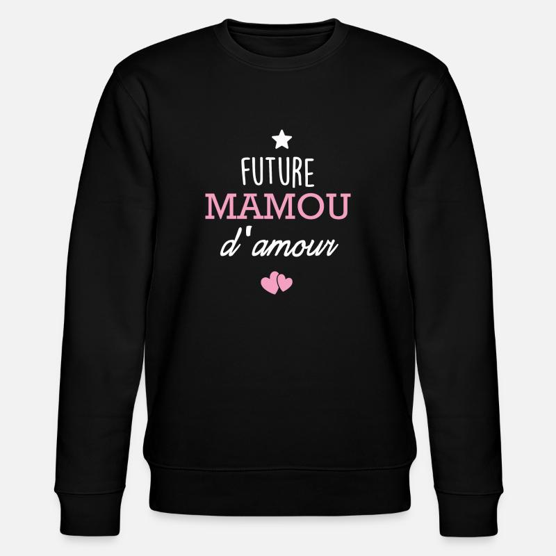 future mamou d amour - Sweat bio CHANGER Stanley/Stella Unisexe - noir