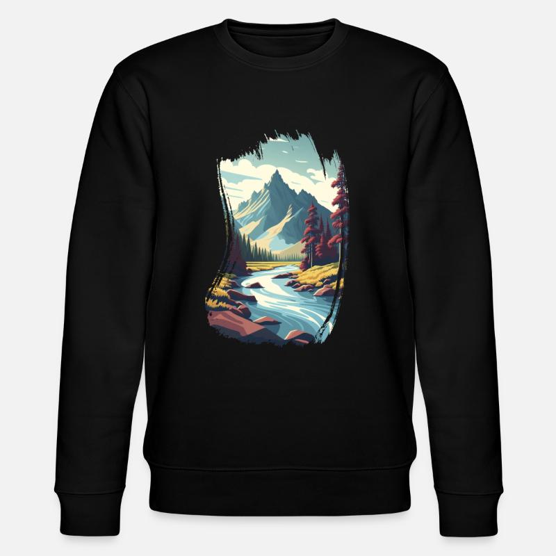 Mountain Calling 3 - Sweat bio CHANGER Stanley/Stella Unisexe - noir