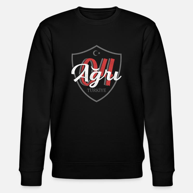 Ağrı - Stanley/Stella Unisex Bio-Sweatshirt CHANGER - Schwarz