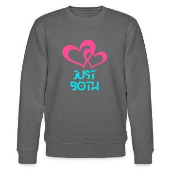 Just you and me - Stanley/Stella CHANGER Unisex Organic Sweatshirt - burgundy - Front - Nik (191cm) & Marisol (170cm)