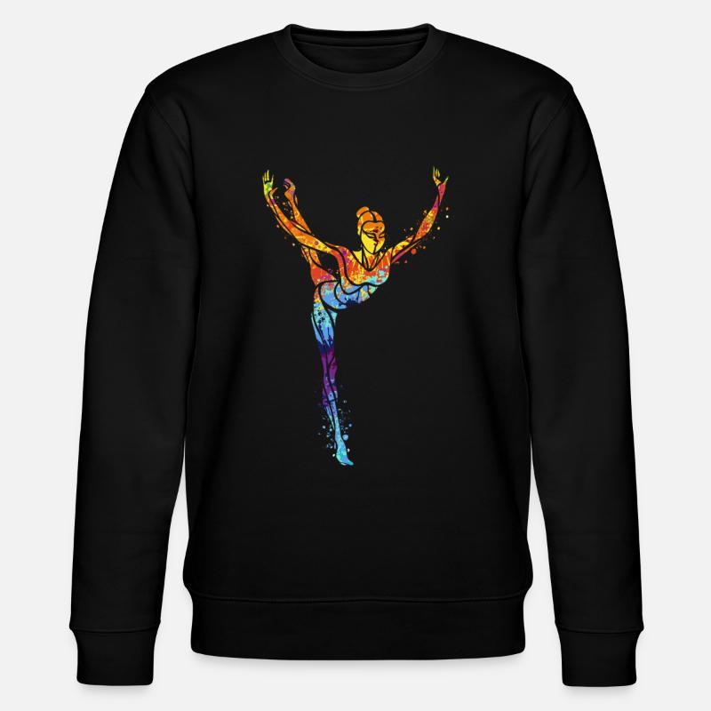 Gymnastik - Stanley/Stella Unisex Bio-Sweatshirt CHANGER  - Schwarz