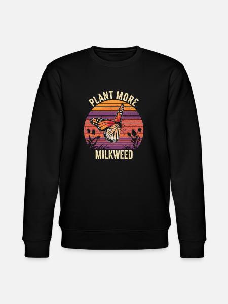 Inspiration for butterfly lovers - Stanley/Stella CHANGER Unisex Organic Sweatshirt - black