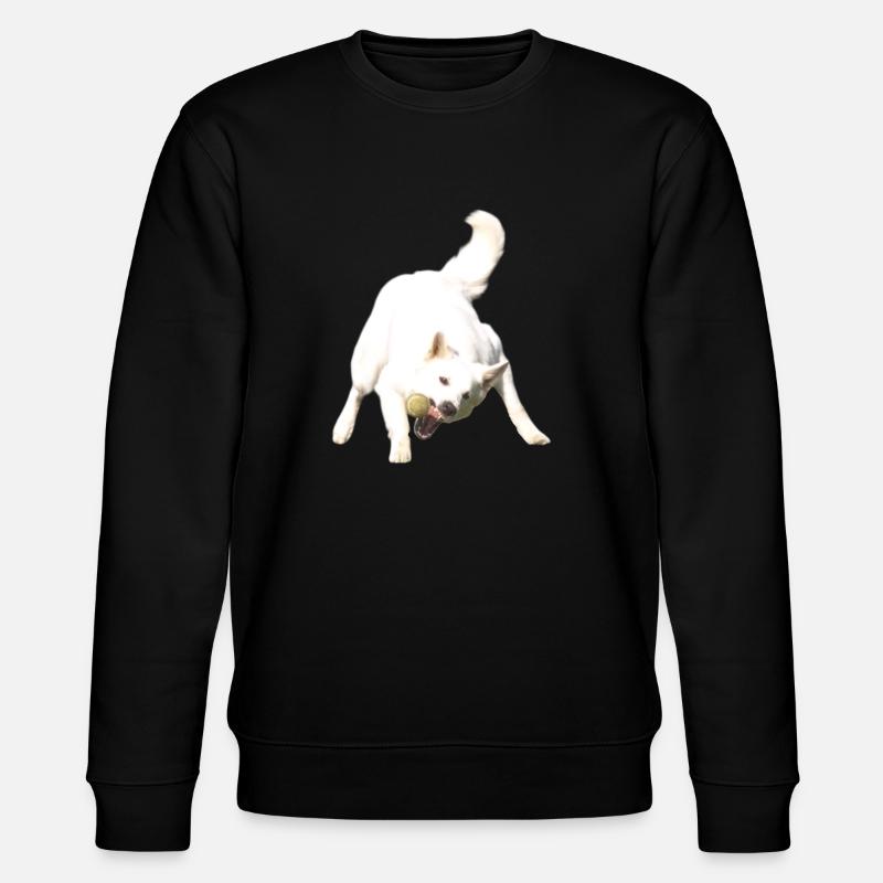 Fang den Ball - Stanley/Stella Unisex Bio-Sweatshirt CHANGER  - Schwarz
