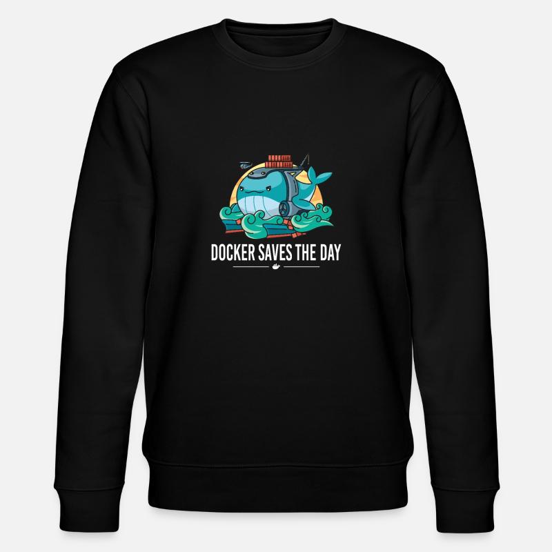 Docker sauve la mise - Sweat bio CHANGER Stanley/Stella Unisexe - noir