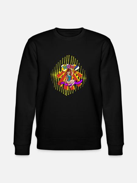 popartcontest - Stanley/Stella CHANGER Unisex Organic Sweatshirt - black