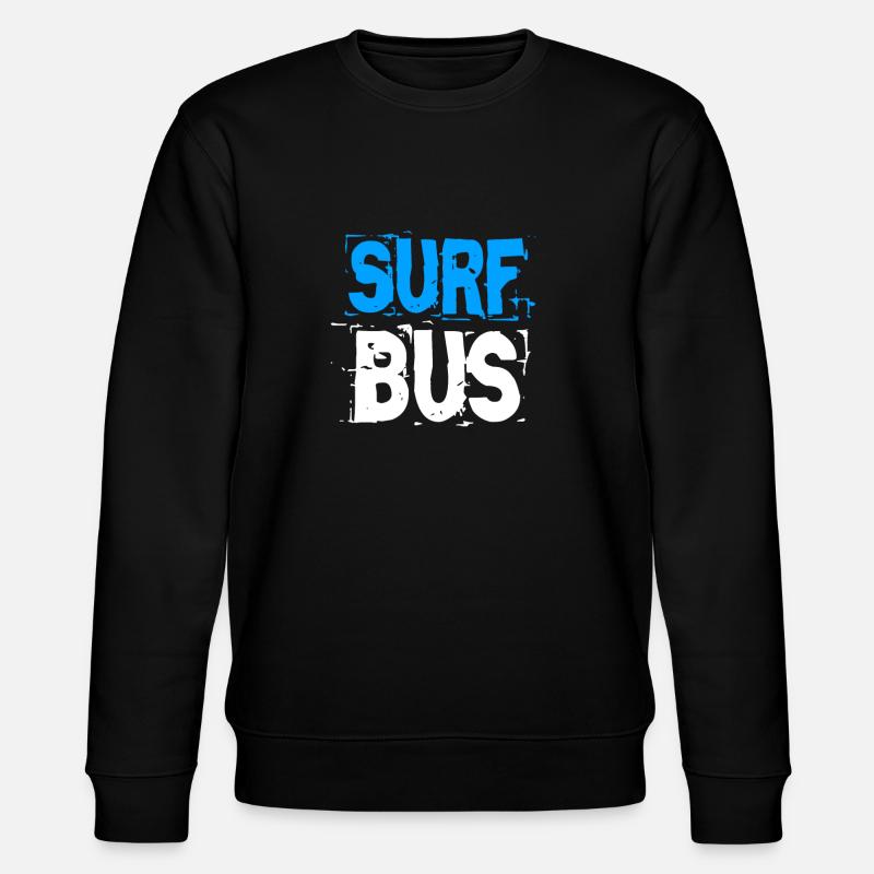 Surf Bus - Sweat bio CHANGER Stanley/Stella Unisexe - noir