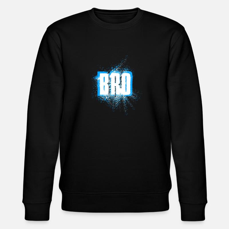 Bro - Stanley/Stella Unisex Bio-Sweatshirt CHANGER  - Schwarz