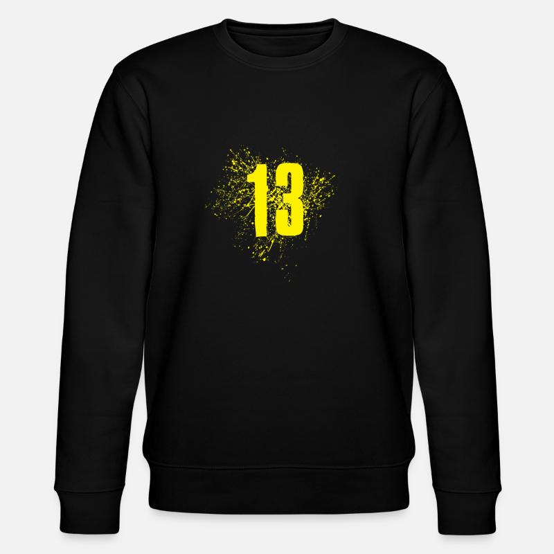 13 - Stanley/Stella Unisex Bio-Sweatshirt CHANGER  - Schwarz