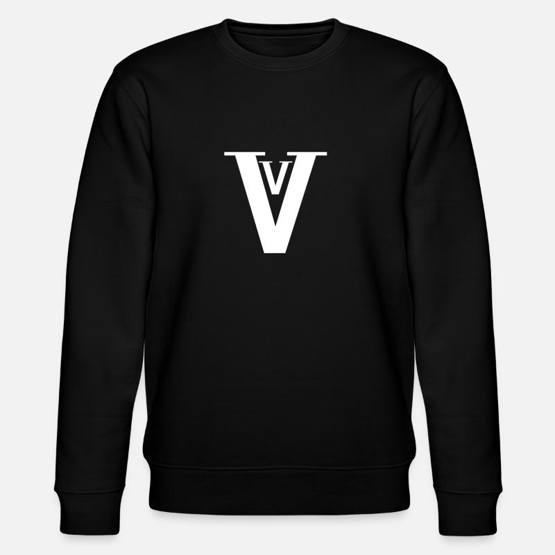 V - Sweat bio CHANGER Stanley/Stella Unisexe - noir