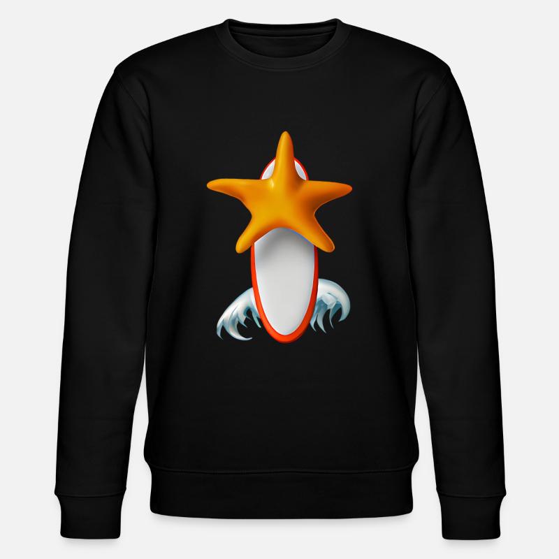 Planche de surf Starfish - Sweat bio CHANGER Stanley/Stella Unisexe - noir