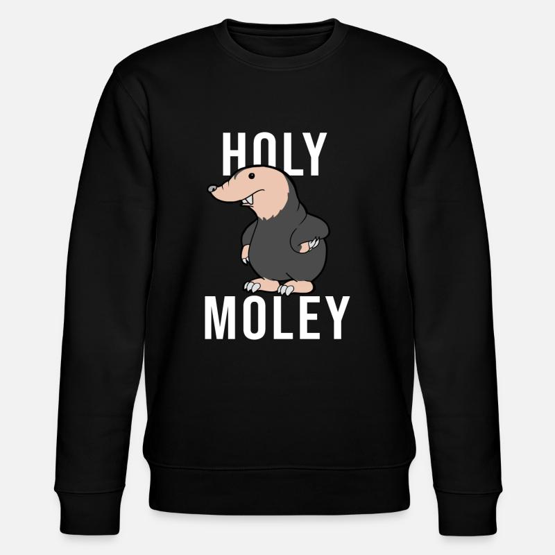 Maulwurf - Stanley/Stella Unisex Bio-Sweatshirt CHANGER  - Schwarz
