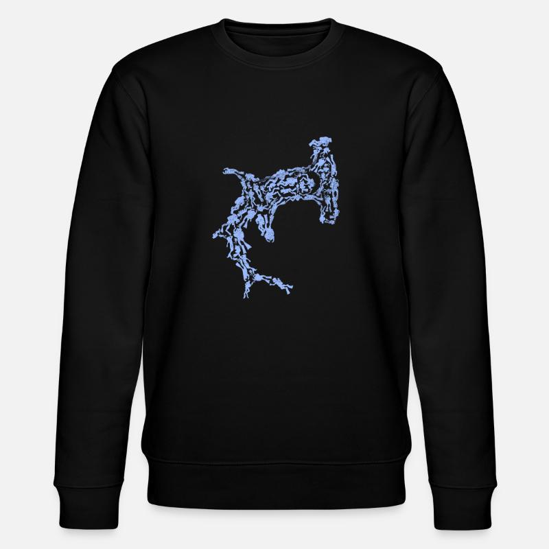 Shark diver - Stanley/Stella CHANGER Unisex Organic Sweatshirt - black