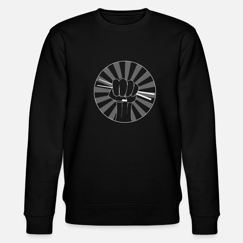 Batterie de batteur - Sweat bio CHANGER Stanley/Stella Unisexe - noir