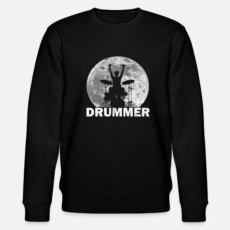 Batterie de batteur - Sweat bio CHANGER Stanley/Stella Unisexe - noir