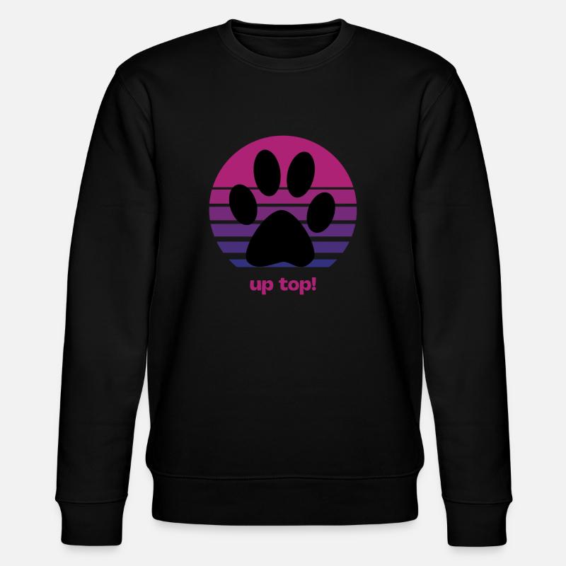 haut en haut - Sweat bio CHANGER Stanley/Stella Unisexe - noir