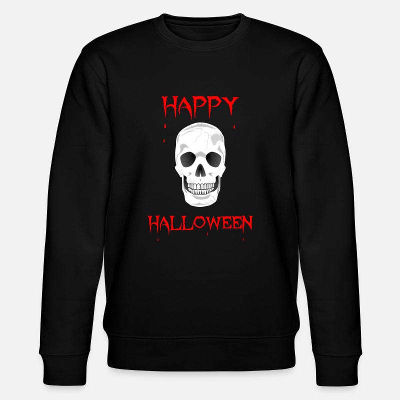 Halloween - Joyeux Halloween - crâne - Sweat bio CHANGER Stanley/Stella Unisexe - noir
