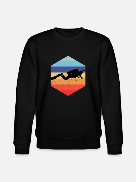 Femmes Plongeuse Plongeuse Plongée Plongée - Sweat bio CHANGER Stanley/Stella Unisexe - noir