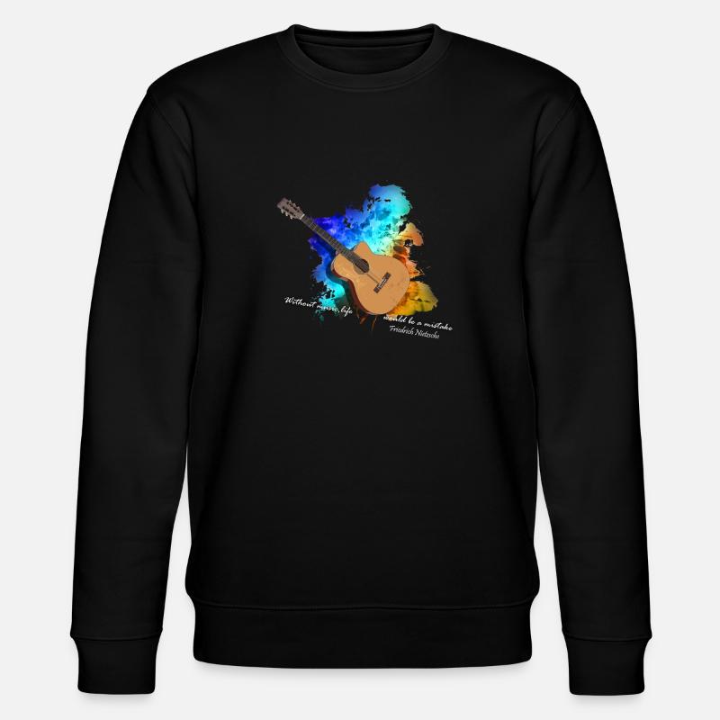 gitarre - Sweat bio CHANGER Stanley/Stella Unisexe - noir