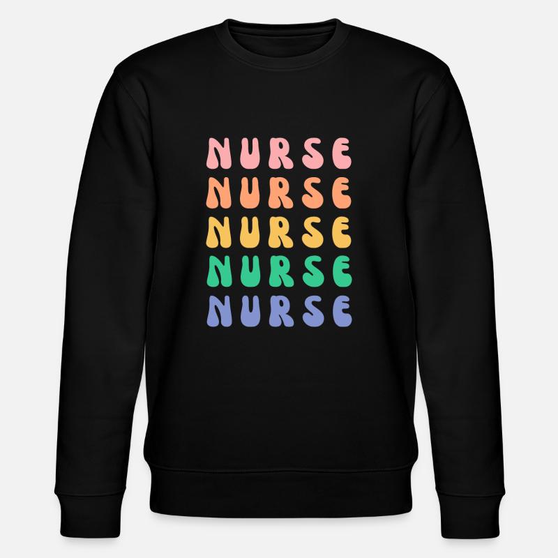 Infirmier - Sweat bio CHANGER Stanley/Stella Unisexe - noir