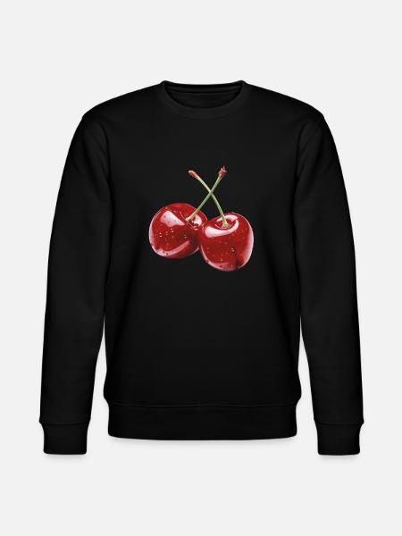 Cherry - Stanley/Stella CHANGER Unisex Organic Sweatshirt - black