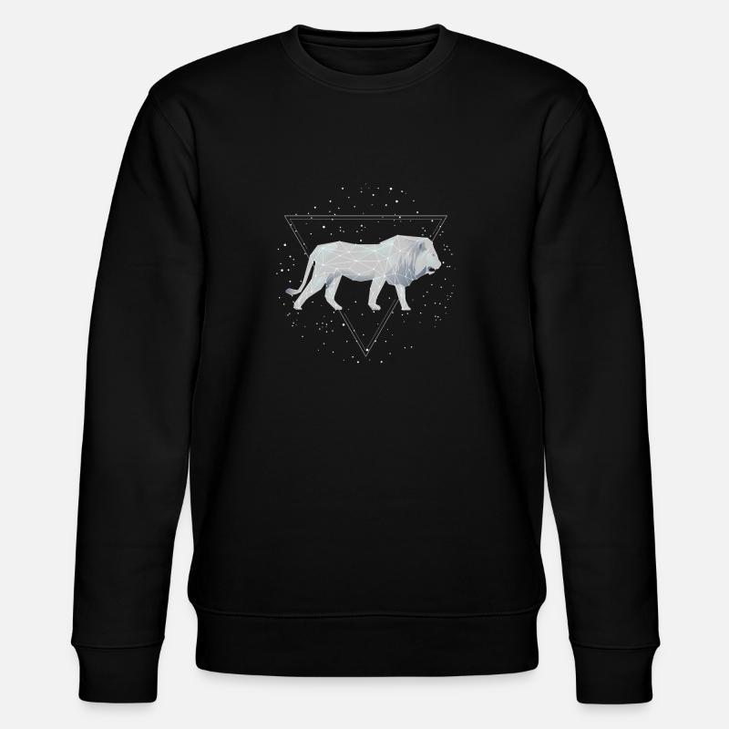 astrological sign Leo - Stanley/Stella CHANGER Unisex Organic Sweatshirt - black