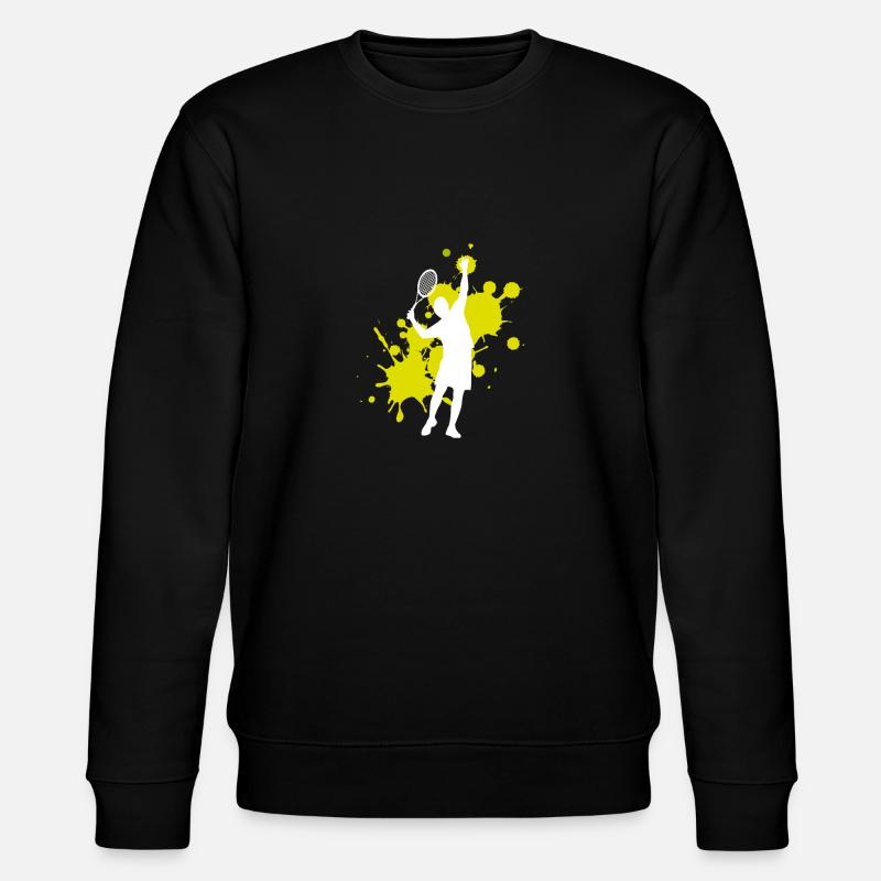 Tennis - Stanley/Stella Unisex Bio-Sweatshirt CHANGER  - Schwarz
