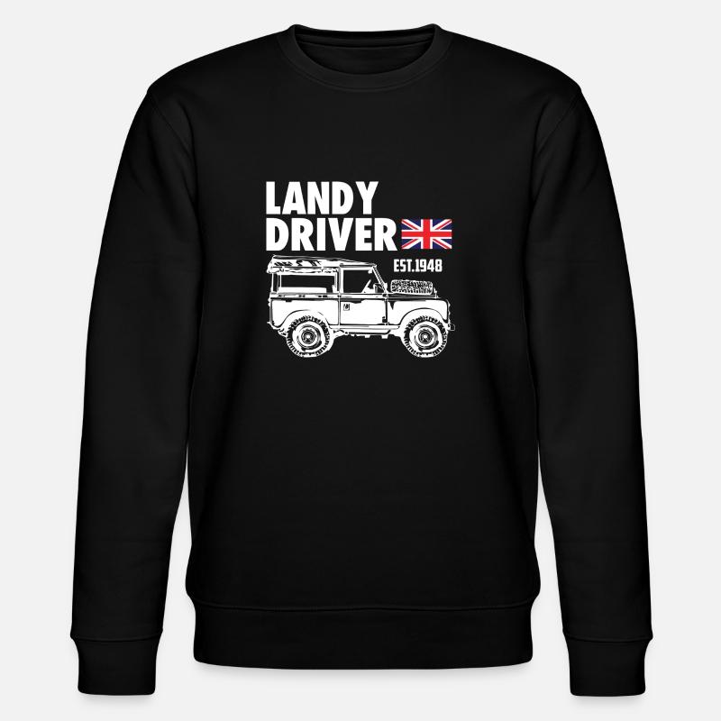 Landy Driver - Sweat bio CHANGER Stanley/Stella Unisexe - noir