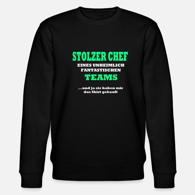 Cadeau patron - Sweat bio CHANGER Stanley/Stella Unisexe - noir
