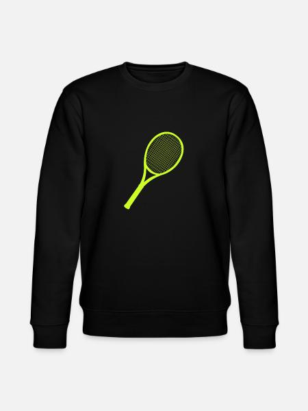 Tennis racket - Stanley/Stella CHANGER Unisex Organic Sweatshirt - black