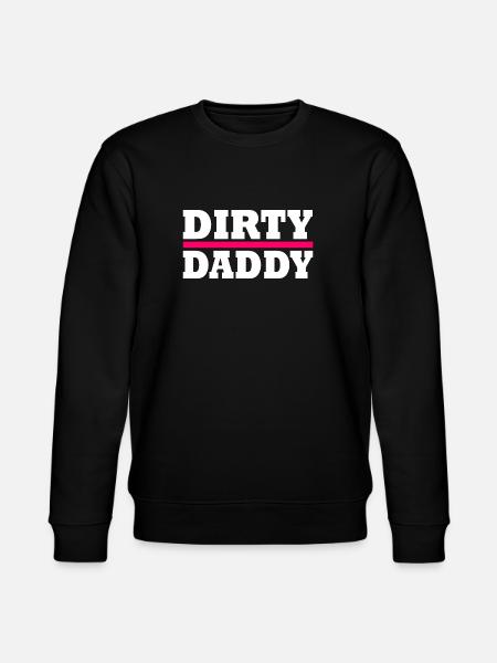 Dirty daddy - Stanley/Stella CHANGER Unisex Organic Sweatshirt - black