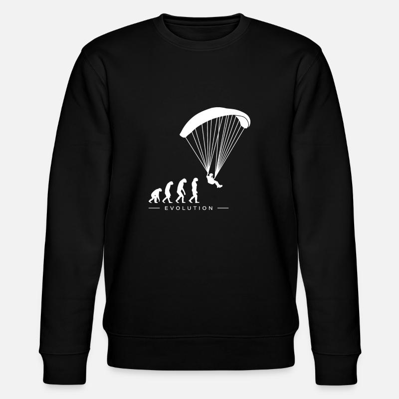 Paragleiter Paragleiten Evolution Motif - Sweat bio CHANGER Stanley/Stella Unisexe - noir