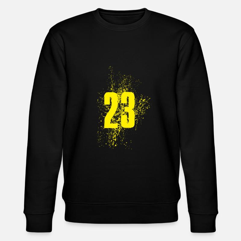 Number 23 - Stanley/Stella Unisex Bio-Sweatshirt CHANGER  - Schwarz