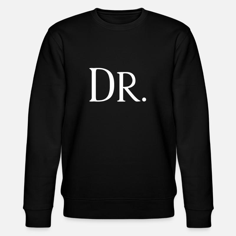 Dr Doktor Doc - Stanley/Stella Unisex Bio-Sweatshirt CHANGER  - Schwarz