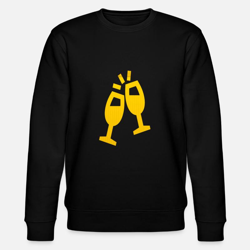 Cheers! - Stanley/Stella Unisex Bio-Sweatshirt CHANGER  - Schwarz