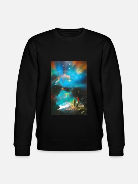 A Curious Sight - Stanley/Stella CHANGER Unisex Organic Sweatshirt - black